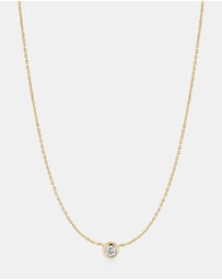 Ania Haie - Ania Haie Gold Solitaire Necklace