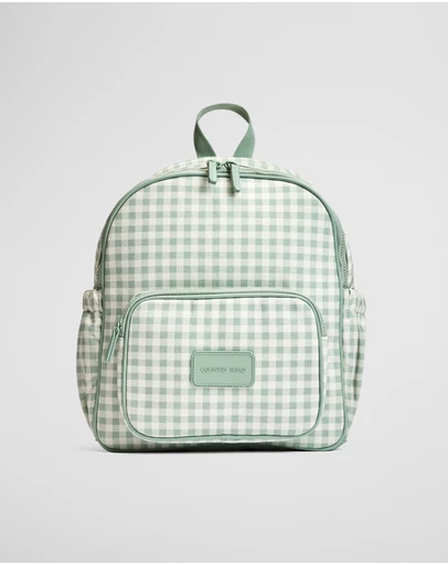 Country Road - Gingham Backpack