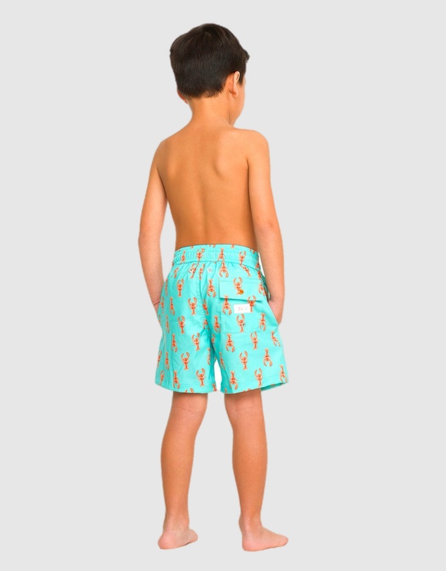 Tolu Australia - Boys Swim Shorts With Fun Lobsters