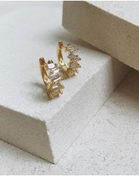 SAINT VALENTINE - Biarritz Mini Hoops - Gold