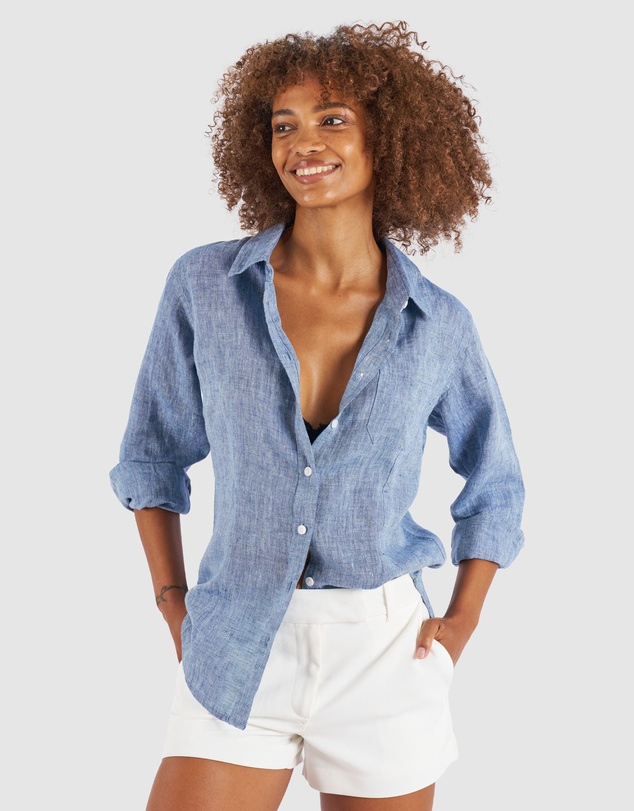 CAMIXA - Lina Linen Shirt