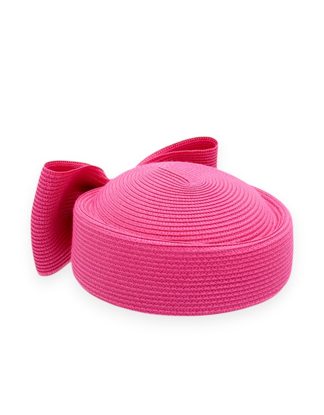 Morgan & Taylor - Tara Racewear Pillbox Hat in Hot Pink