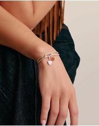 THOMAS SABO - THOMAS SABO Connect Textile Bracelet Beige