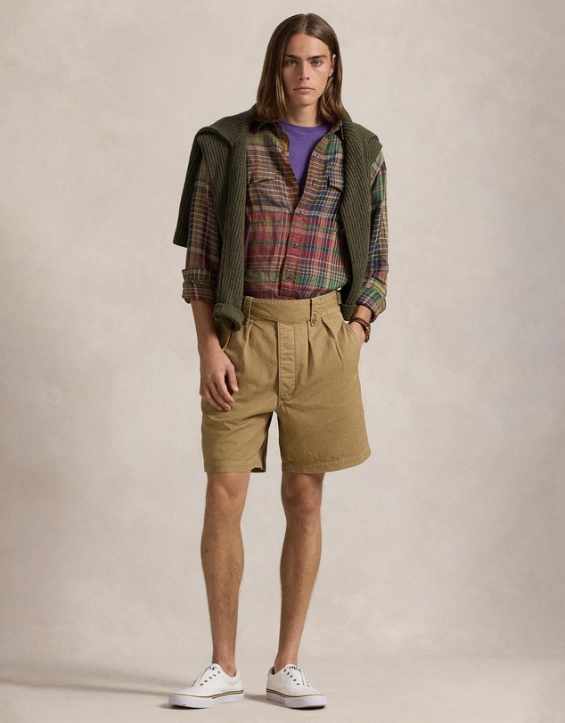 Polo Ralph Lauren - Classic Fit Plaid Linen Workshirt