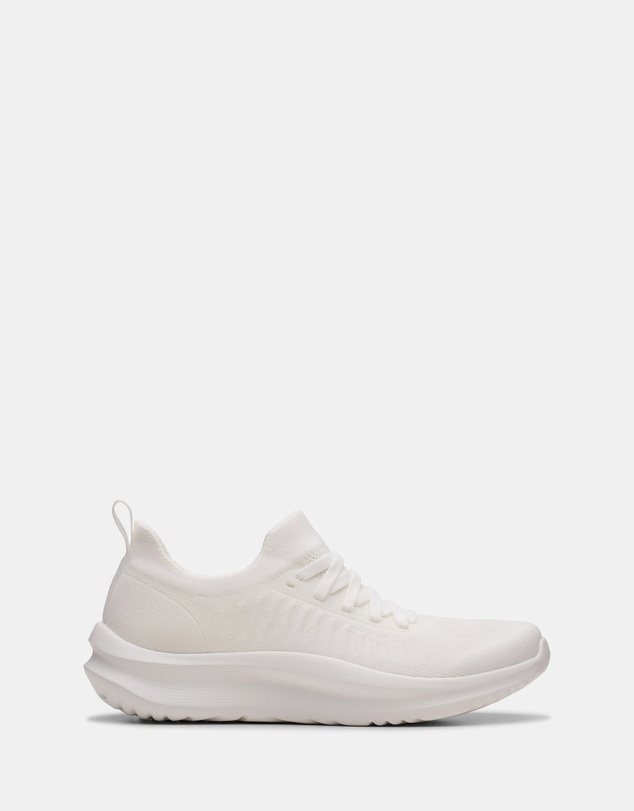 Clarks - Solevana Lace White
