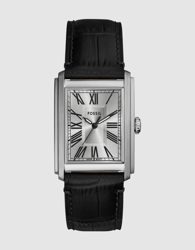 Fossil - Carraway Black Analogue Watch
