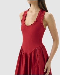 ROAME. - Lucy Rib Maxi Dress