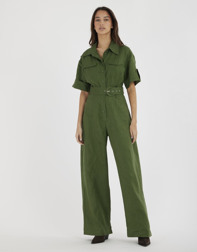 Amelius - Lauren Linen Jumpsuit