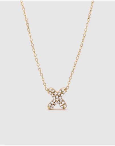 Seed Heritage - Initial Jewel Bubble Necklace