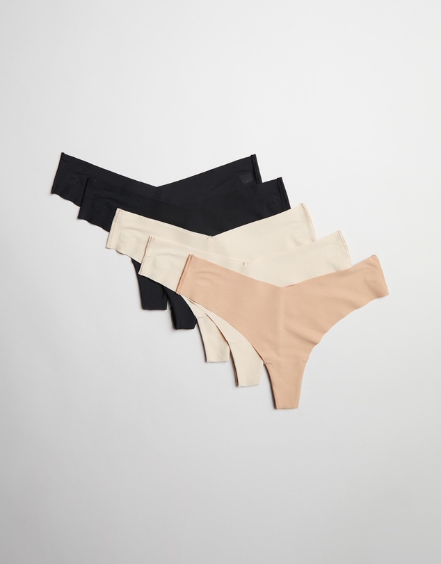 Cotton On Body - 5-Pack Invisible G String Briefs