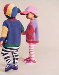 Huxbaby - Colour Block Huxette Cardigan - Babies-Kids