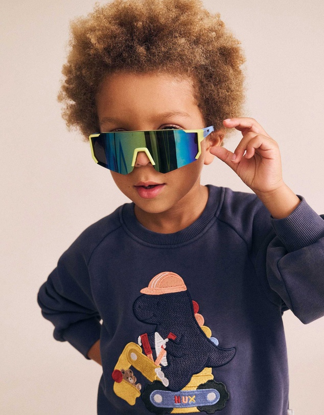 Huxbaby - Tradie Dino Sweatshirt - Babies-Kids