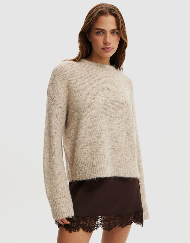 Cotton On - Luxe Crew Neck Sweater