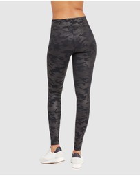 Spanx - Faux Leather Camo Legging