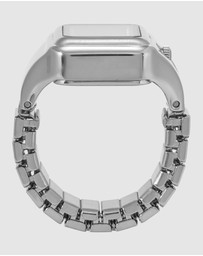 Fossil - Raquel Ring Silver Tone Analogue Watch