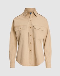 Polo Ralph Lauren - Cotton Twill Workshirt - ICONIC EXCLUSIVE