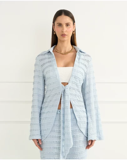 Heaven Australia - Blue Eliana Resort Shirt