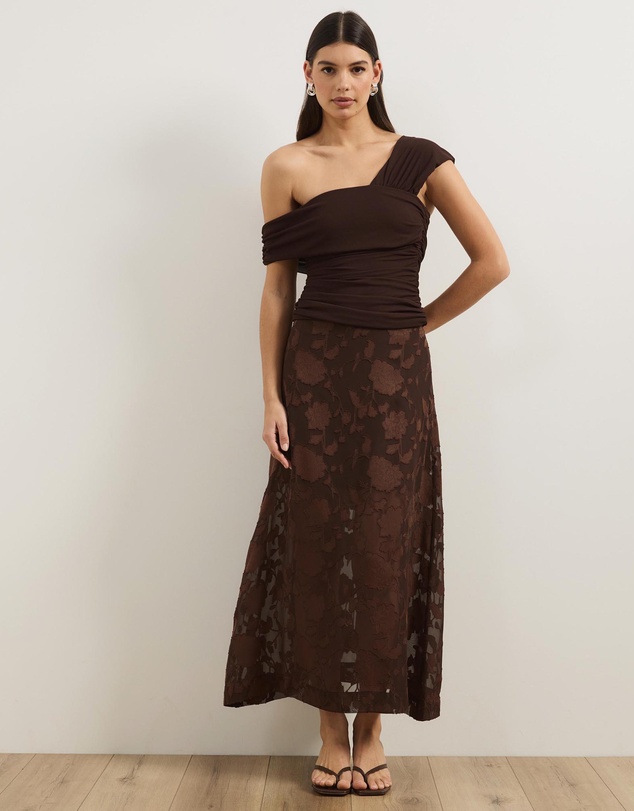 Atmos&Here - Kira Jacquard Maxi Skirt