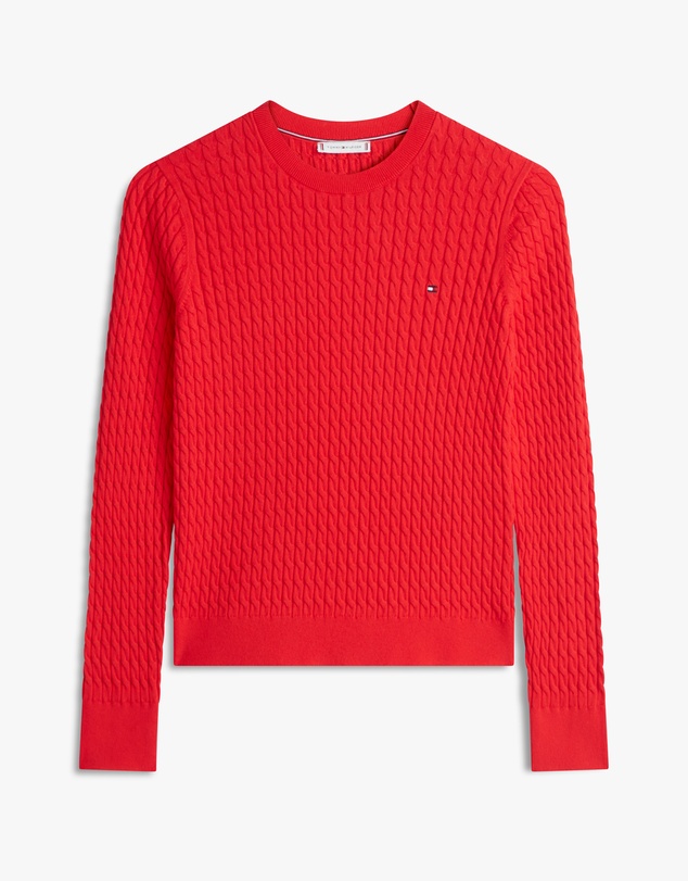 Tommy Hilfiger - Fine Gauge Cable Knit Jumper