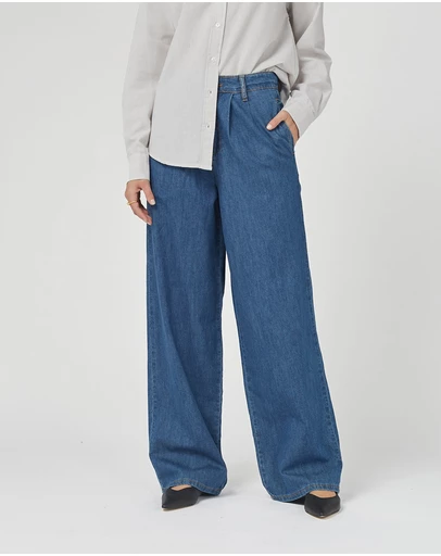 DRICOPER DENIM - Camila Paris Blue Wide Leg Pants