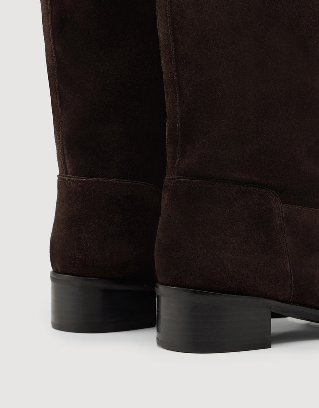 Assembly Label - Stevie Suede Riding Boots