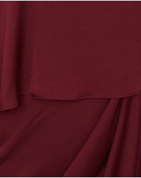Shona Joy - Luxe Draped Cocktail Frill Dress