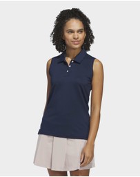 adidas Performance - Solid Ottoman Polo Shirt Womens
