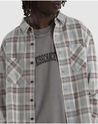 Kiss Chacey - Driver Casual LS Check Shirt