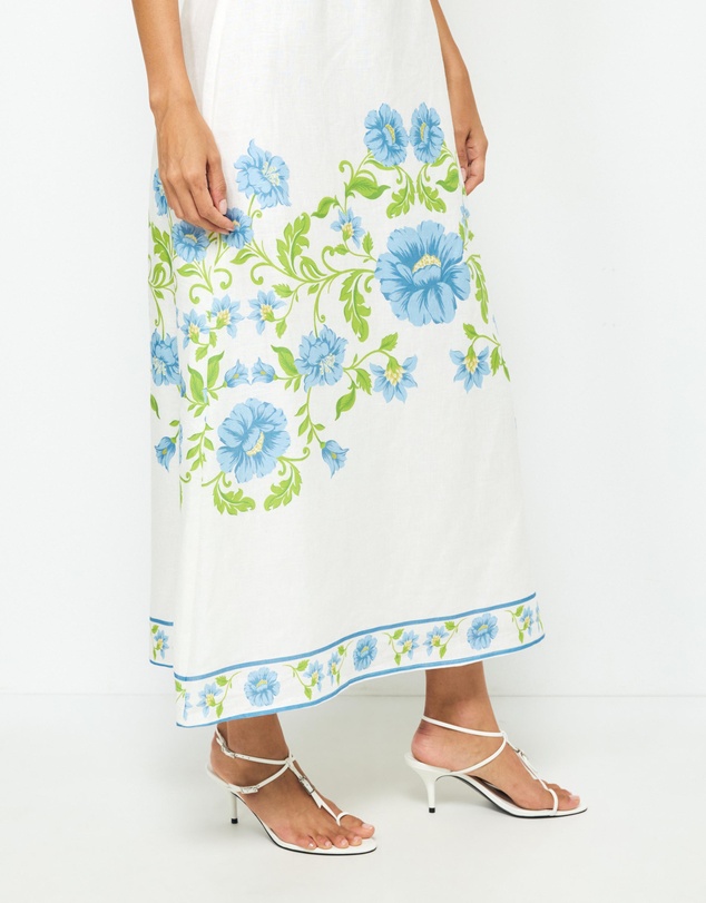 AERE - Elladia Strapless Midi Dress