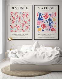 Inka Arthouse - The Dancers Set of 2 by Henri Matisse Art Print