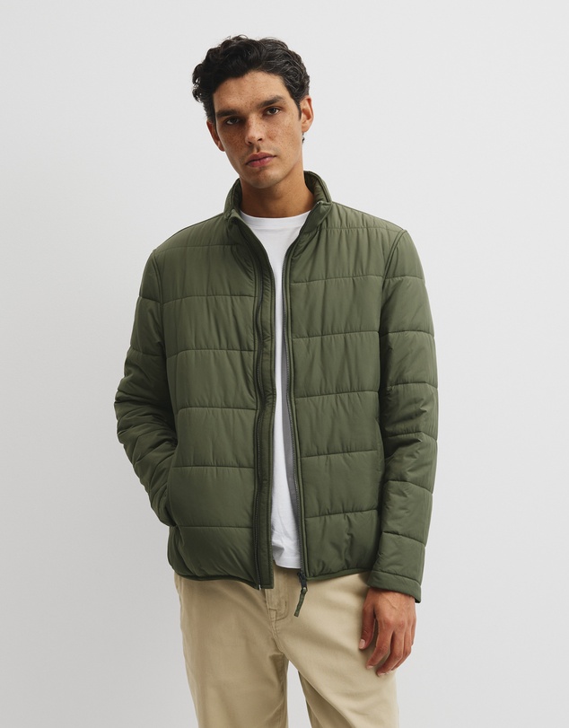 Country Road - Quilted Funnel Neck Jacket