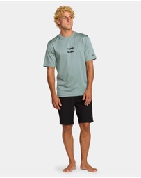 Billabong - Mens All Day Wave Rash Vest