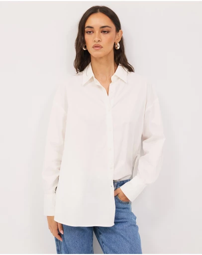 Calli - Hayes Draped Shirt