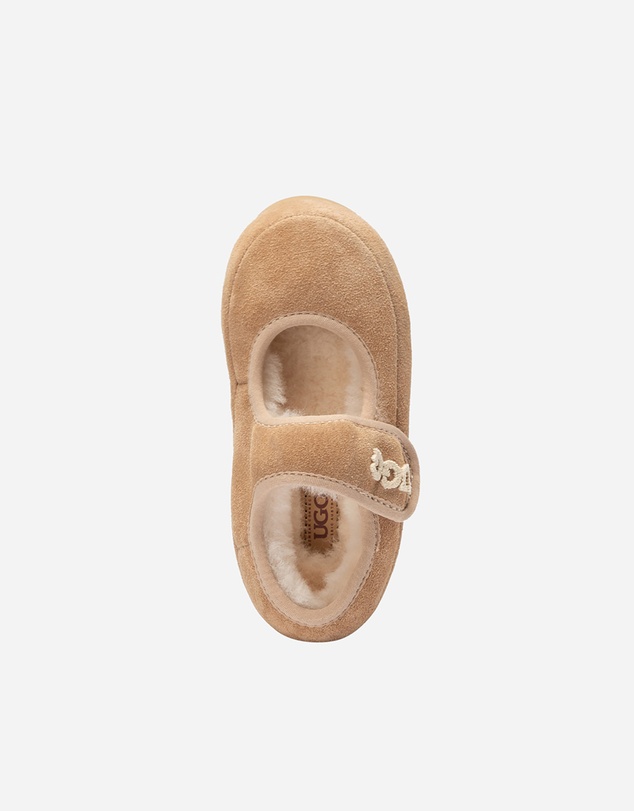 Ozwear Connection Uggs - Ugg Logo Kids Mary Jane