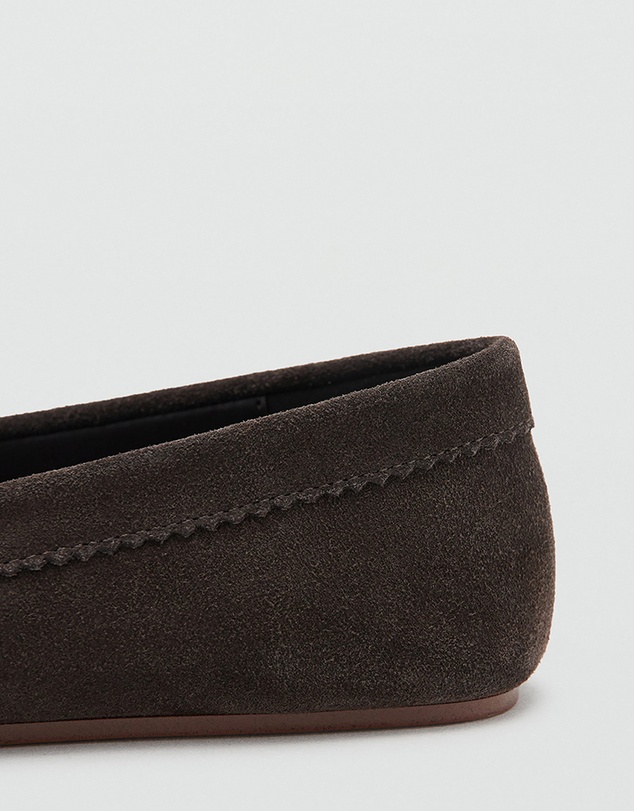 M.N.G - Suede Moccasin