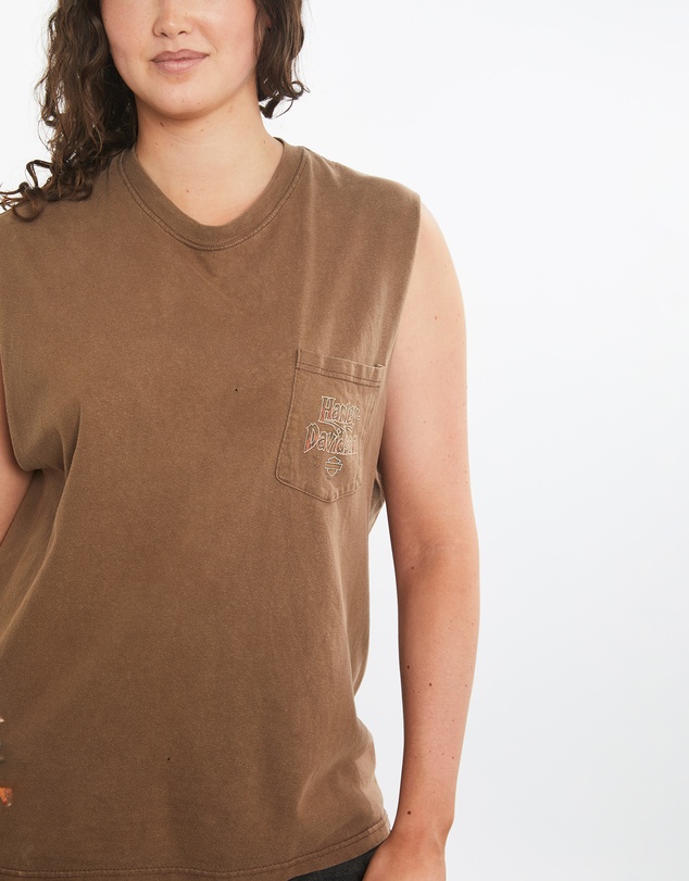 Vintage by The Real Deal - Pre Loved - Vintage Harley Davidson Tank