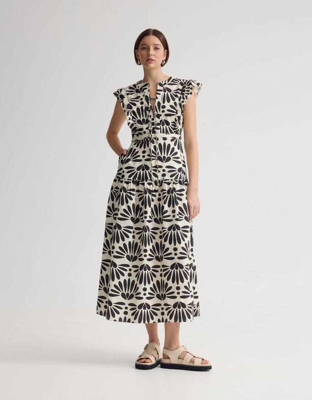 Oxford - Willa Geo Print Dress