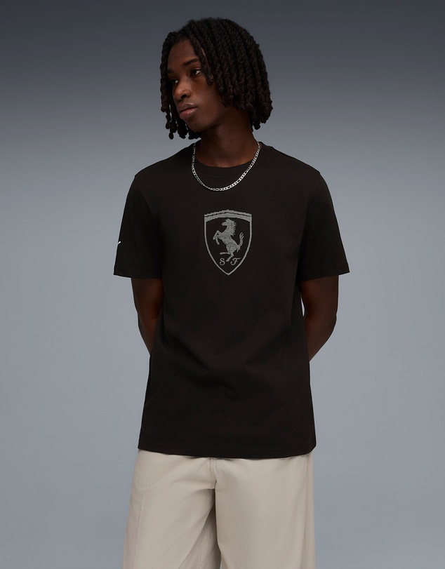 Puma - Scuderia Ferrari Tonal Shield Tee - Men