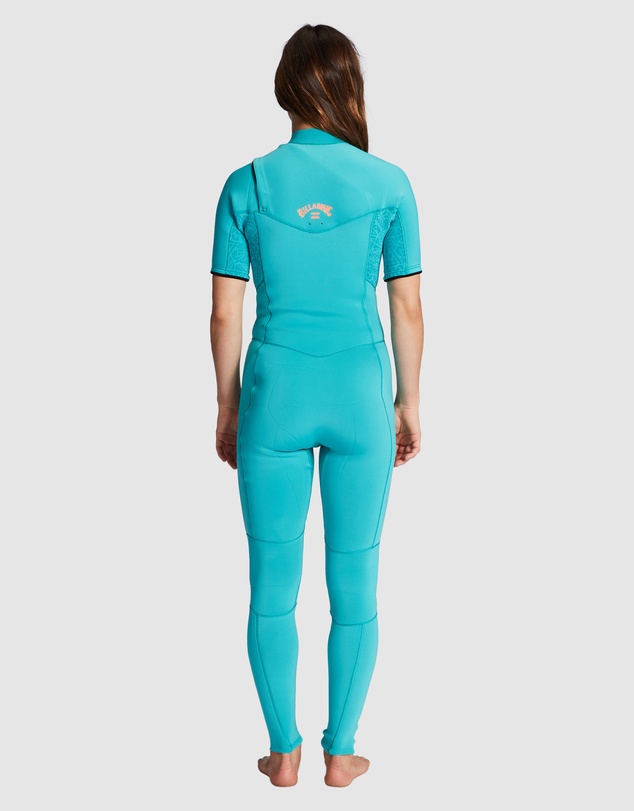Billabong - 2/2 Synergy Center Zip Short Sleeve Full Wetsuit