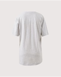Ceres Life - Lola Longline Step Hem Tee