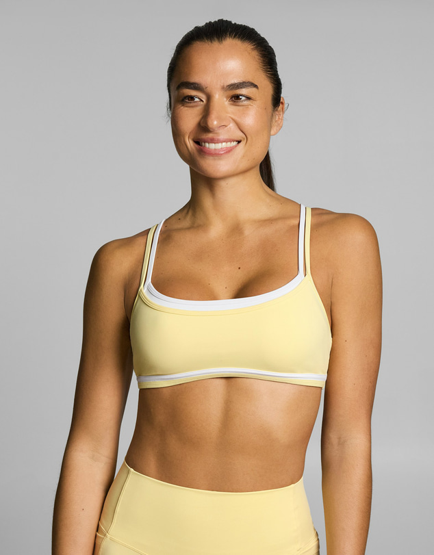 Rockwear - Contrast Strappy Sports Bra