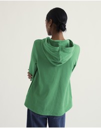 Seasalt - Seasalt Cornwall Green Sterling Hoodie