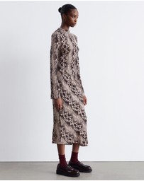 & Other Stories - Gathered Midi Dress