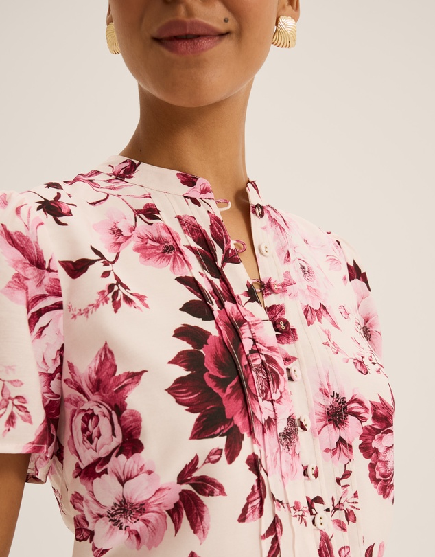Review - Edie Floral Blouse