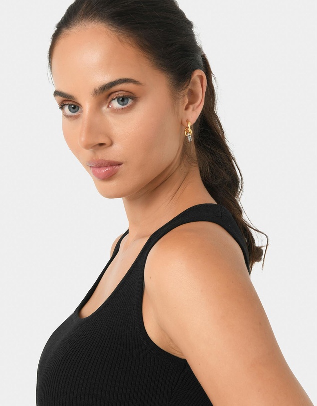 Forcast - Samra Two Tone Earrings