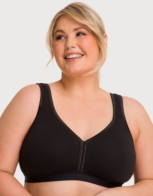 Ava & Audrey  - Ava & Audrey Faye Cotton Wire-free Support Bra