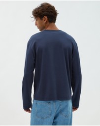 AERE - Relaxed Long Sleeve Cotton Tee