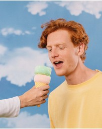 EAT MY SOCKS - Socks Dolce Gelato Pink and Green