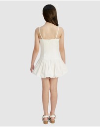 Bardot Junior - June Poplin Dress - Kids-Teens
