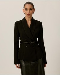 Tussah - Nora Belted Blazer